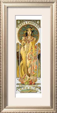 Moet Et Chandon by Alphonse Mucha Pricing Limited Edition Print image