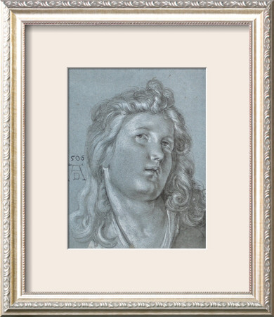Head Of An Angel by Albrecht Durer Pricing Limited Edition Print image