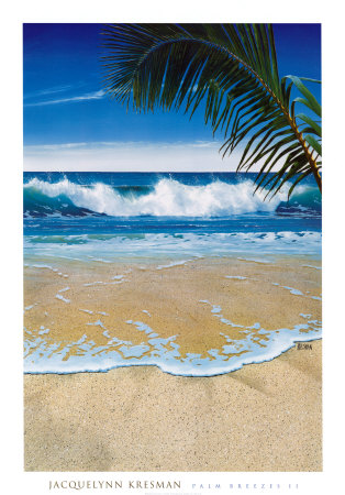 Palm Breezes Ii by Jaqueline Kresman Pricing Limited Edition Print image