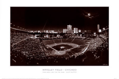 Wrigley Field, Chicago by Scott Mutter Pricing Limited Edition Print image
