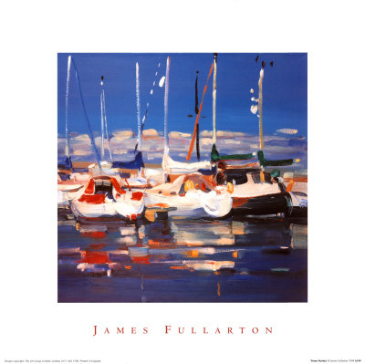 Troon Marina by James Fullarton Pricing Limited Edition Print image