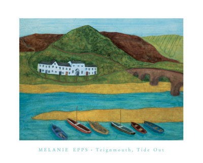 Teignmouth Tide Out by Melanie Epps Pricing Limited Edition Print image