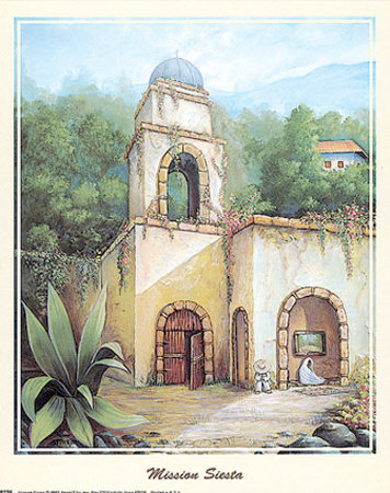 Mission Siesta by Jonnie Chardonn Pricing Limited Edition Print image