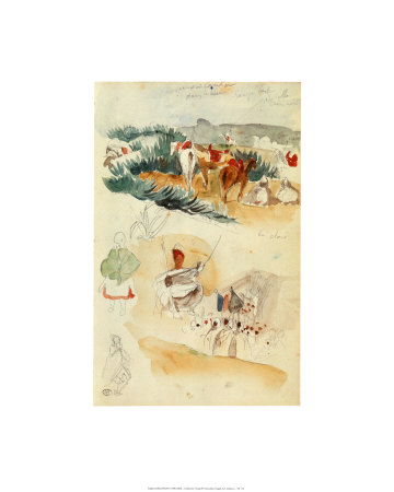 Album Du Voyage Au Maroc by Eugene Delacroix Pricing Limited Edition Print image