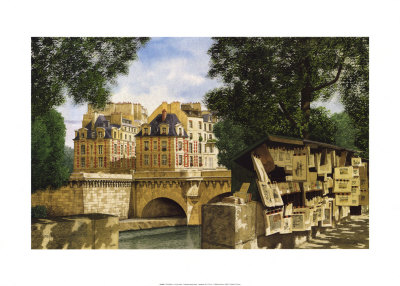 Le Pont Neuf by Michael Duvoisin Pricing Limited Edition Print image