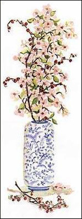 Cherry Blossom I by Charlene Winter Olson Pricing Limited Edition Print image
