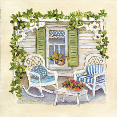 Garden Club I by Charlene Winter Olson Pricing Limited Edition Print image
