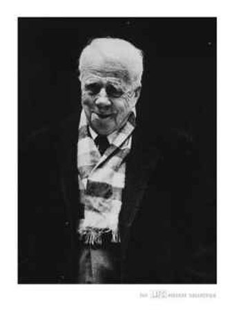 Life® - Poet Robert Frost, 1962 by Dmitri Kessel Pricing Limited Edition Print image