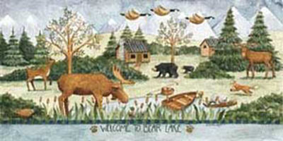 Welcome To Bear Lake by Teresa Kogut Pricing Limited Edition Print image