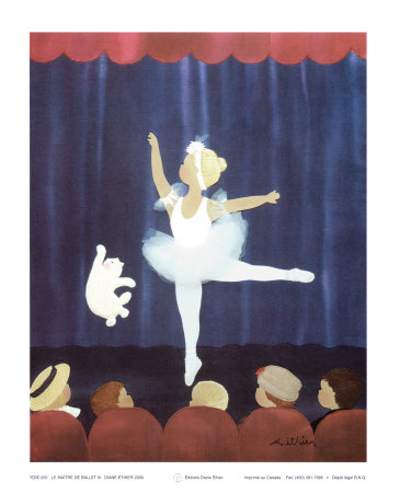 Maitre De Ballet by Diane Ethier Pricing Limited Edition Print image