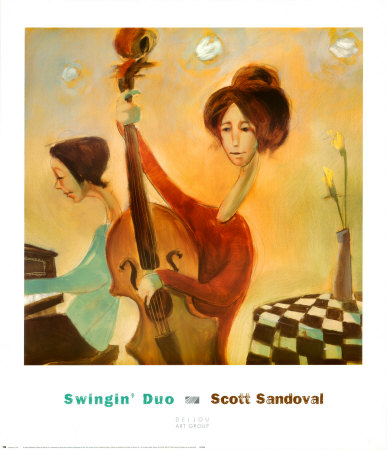 Swingin' Duo by Scott Sandoval Pricing Limited Edition Print image