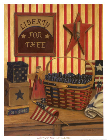 Liberty For Thee by Linda Lane Pricing Limited Edition Print image