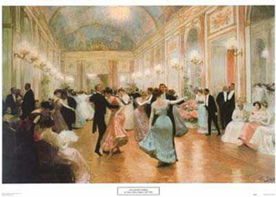 Elegant Soireean by Victor Gabriel Gilbert Pricing Limited Edition Print image