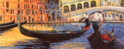 Gondola Ride Ii by Roy Avis Pricing Limited Edition Print image