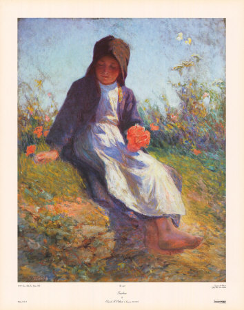 Sunshine by Edward Henry Potthast Pricing Limited Edition Print image