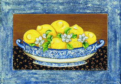 Citrus Blue I by Kari Phillips Pricing Limited Edition Print image