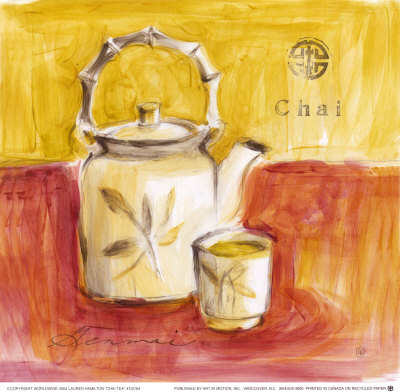Chai Tea by Lauren Hamilton Pricing Limited Edition Print image
