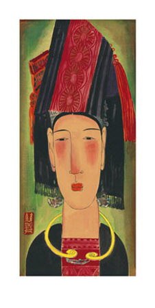 Woman In Hat Ii by Vu Thu Hien Pricing Limited Edition Print image