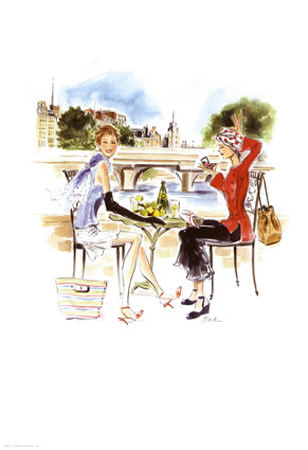 Dejeuner Parisien by Tina Pricing Limited Edition Print image