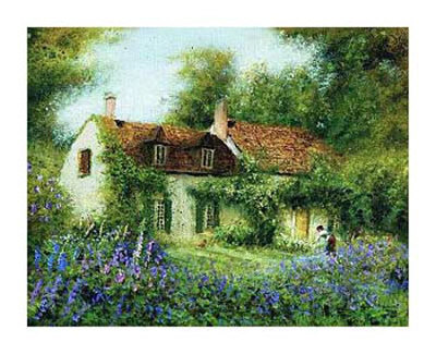 Cottage Green by Dwayne Warwick Pricing Limited Edition Print image