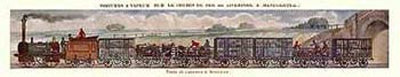 Victorian Train, Livestock by Ernst Julius Engelmann Pricing Limited Edition Print image