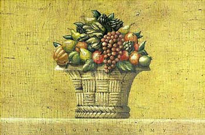 French Fruit Basket by Jacques Lamy Pricing Limited Edition Print image