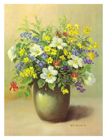 Blumen Der Jahreszeiten I by Claus Arnstein Pricing Limited Edition Print image
