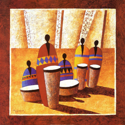 The Percussionists by Moga Pricing Limited Edition Print image