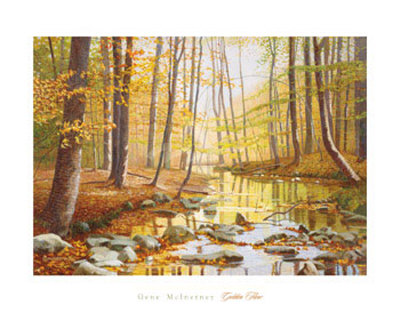 Golden Flow by Gene Mcinerney Pricing Limited Edition Print image