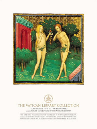 Adam And Eve by Belbello Da Pavia Pricing Limited Edition Print image