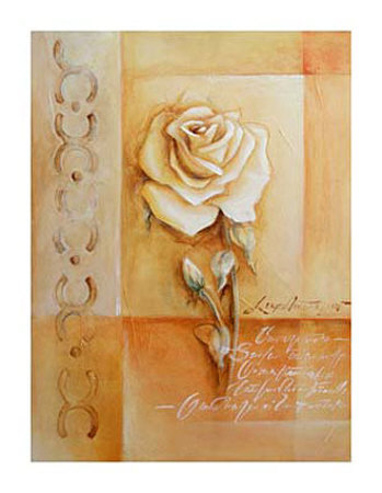 Rose Letter Ii by Svetlana Pricing Limited Edition Print image