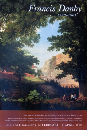 Clifton Rocks From Rownham Fields by James Francis Danby Pricing Limited Edition Print image