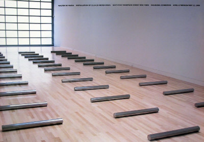 Installations Of 13, 14, 15 Meter Rows by Walter De Maria Pricing Limited Edition Print image