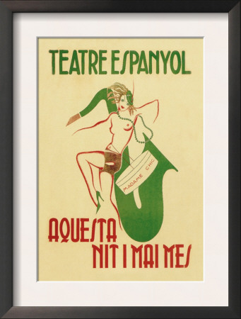 Theater Espanyol by A. Sunyol Pricing Limited Edition Print image