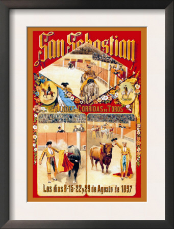 San Sebastian Grandes Coridas by Dan Sagre Groesbeck Pricing Limited Edition Print image