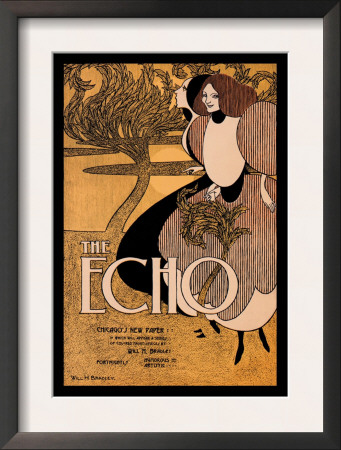 The Echo by Will H. Bradley Pricing Limited Edition Print image