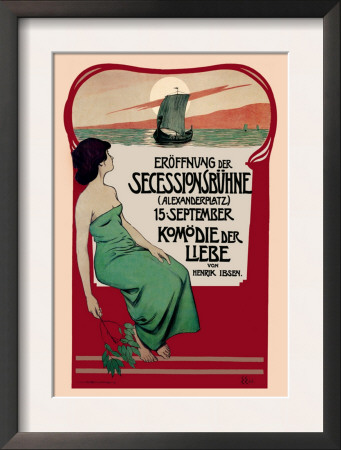 Poster For An Ibsen Play by Edmund Edel Pricing Limited Edition Print image