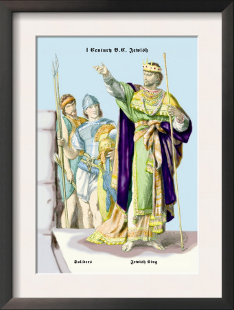 Soldiers And Jewish King, First Century B.C. by Richard Brown Pricing Limited Edition Print image