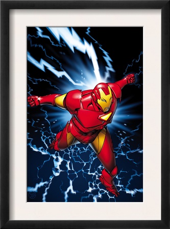 Marvel Two-In-One #9 Marvel Adventures Iron Man Cover: Iron Man by Michael Golden Pricing Limited Edition Print image