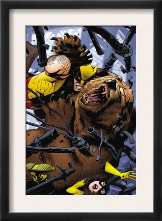 Wolverine: First Class #8 Cover: Wolverine And Ursa Major by Michael Golden Pricing Limited Edition Print image