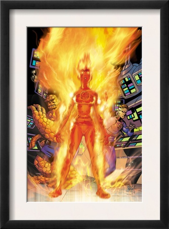 Fantastic Four #521 Cover: Storm, Sue, Thing, Mr. Fantastic And Human Torch by Mike Wieringo Pricing Limited Edition Print image