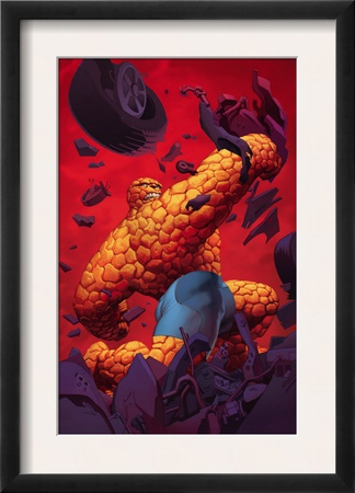 Ultimate Fantastic Four #8 Cover: Thing by Stuart Immonen Pricing Limited Edition Print image