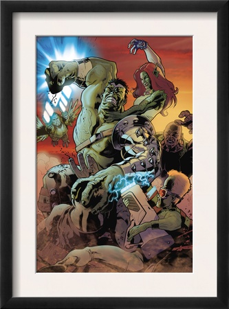 World War Hulk: Gamma Corps #3 Cover: Hulk by Stephane Roux Pricing Limited Edition Print image