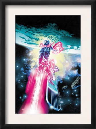 Silver Surfer: In Thy Name #4 Cover: Silver Surfer by Tan Eng Huat Pricing Limited Edition Print image