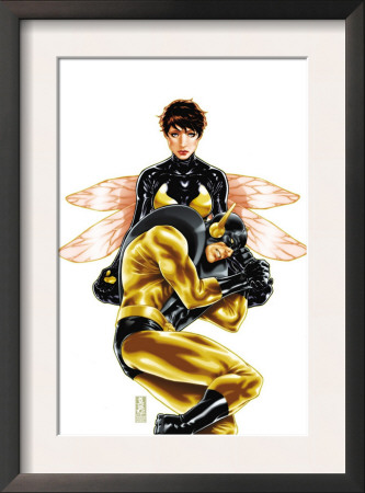 Avengers: The Initiative #20 Cover: Yellowjacket And Wasp by Mark Brooks Pricing Limited Edition Print image