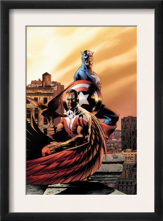 Captain America & The Falcon #5 Cover: Captain America And Falcon by Steve Epting Pricing Limited Edition Print image
