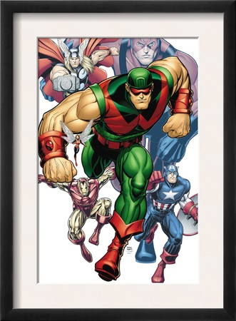 Avengers Classic #9 Cover: Wonder Man by Arthur Adams Pricing Limited Edition Print image
