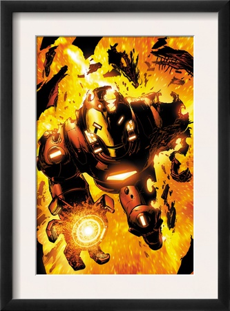Iron Man: Hypervelocity #6 Cover: Iron Man by Brian Denham Pricing Limited Edition Print image