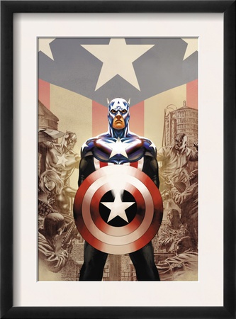 Captain America #45 Cover: Captain America by Steve Epting Pricing Limited Edition Print image