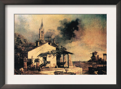 Lagoon Landscape by Canaletto Pricing Limited Edition Print image
